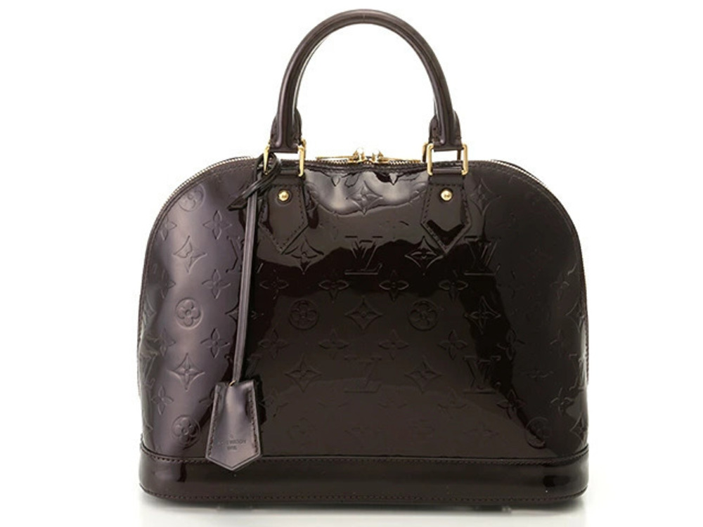 LOUIS VUITTON Bag Handbag Alma Vernis Amarante